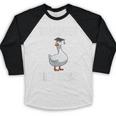 Graduated Silly Goose Student Graduation 2026 Grad Baseball Raglan Shirt
