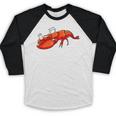 Graduation Bachelor Master Doctor PhD Study School Lobster Baseball Raglan Shirt