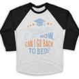 GRADUATION CLASS 2019 Now Back To Bed Senior Graduate Baseball Raglan Shirt