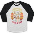 Graduation Day 2024 Graduate For School Degree College Cat Men Women Baseball Raglan Shirt