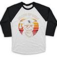 Graduation Day 2025 Graduate Class School Degree College Dog Baseball Raglan Shirt