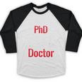 Graduation Gifts For Doctor Him Or Her Tee Shirt Baseball Raglan Shirt