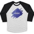 Graduation Graduated Music Degree University College Student Baseball Raglan Shirt