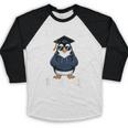 Graduation Penguin Licensed Smartass Graduate Baseball Raglan Shirt