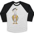 Graduation Senior Silly Goose Today Im A Serious Goose Baseball Raglan Shirt