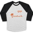 Graduation Shirt High School And College For Sleepy Graduate Baseball Raglan Shirt