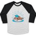 Graduation Did It Sloth Graduate Animal Sloths Sloth Baseball Raglan Shirt
