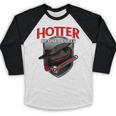 GraduationShirt Hotter By One Degree Baseball Raglan Shirt