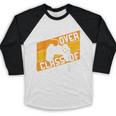 Graduation Video Gamer Game Over Class Of 2026 Senior Baseball Raglan Shirt
