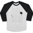Graduation Young Educated For Men And Women Baseball Raglan Shirt