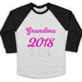 Grandma Graduation Shirt 2018 High School College Grad Baseball Raglan Shirt