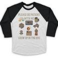 Grew Up In The 90s Retro Nostalgia Baseball Raglan Shirt