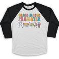 Gross Motor Promoter Physical Therapist Graduation Baseball Raglan Shirt