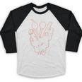 Hairdresser Gift Idea Graduation Tattoo Craft Hairstylist Baseball Raglan Shirt