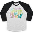 Happy Last Day Of School Student Teacher Graduation Baseball Raglan Shirt