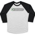High School Or College Graduation Achievement Unlocked Baseball Raglan Shirt