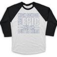High School Graduate Graduation Party Meme Baseball Raglan Shirt