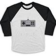 High School Graduation Shirt Level Complete Video Gamer Baseball Raglan Shirt