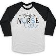 Hospice Nurse Doctor Graduation Medical Nursing RN Baseball Raglan Shirt