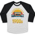Humor Daddy I'm From The 1900s Baseball Raglan Shirt