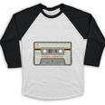 I'm From The 1900s Be Patient Retro Cassette Tape Premium Baseball Raglan Shirt
