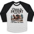I'm From The 1900s Historical Humor Old Person Baseball Raglan Shirt