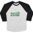 I'm 2018 Done Senior Graduation T-Shirt Class 2018 Baseball Raglan Shirt