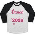 I'm A Dance Senior Mom 2026 Of Course I'm Crying Graduation Baseball Raglan Shirt