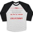 I'm A Mechanical Engineer Graduation Mechanical Engineers Baseball Raglan Shirt