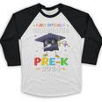 I Just Officially Graduated Pre k Graduation 2024 Pre-K Kids Baseball Raglan Shirt