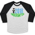 Kids 2018 Kindergarten Graduation Baseball Raglan Shirt