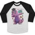 Kids DabbingRex Graduation Kindergarten Class Of 2019 Baseball Raglan Shirt