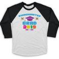 Kids Kindergarten Grad 2019 Graduation T-Shirt Baseball Raglan Shirt
