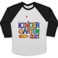 Kids Kindergarten Graduation Class Of 2021 Shirt I Just Graduated Baseball Raglan Shirt