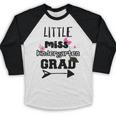 Kids Kindergarten Graduation Shirt Girls Daughter Granddaughter Baseball Raglan Shirt