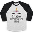 Kids Lil Miss Kindergarten Grad Shirt Graduation Shirts 2018 Baseball Raglan Shirt