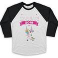 Kids Preschool Graduate 2018 Unicorn Dab Graduation Pre-K TShirt Baseball Raglan Shirt