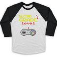 Kids Second Grade Graduation Video Game Shirt Baseball Raglan Shirt