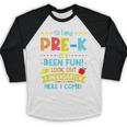 Kids So Long PRE-K It's Been Fun Graduation Baseball Raglan Shirt