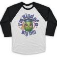 Im Kind Of A Big Dill Graduation Pickle Shirt Premium Baseball Raglan Shirt