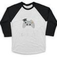 Kindergarten Gamer Graduate Graduation Baseball Raglan Shirt