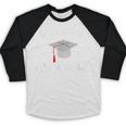 Kiss Me I'm A Grad Graduation T-Shirt Baseball Raglan Shirt