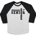 Lacrosse Senior Night Lacrosse Senior 2025 Graduation 29 Baseball Raglan Shirt