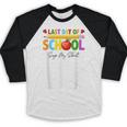Last Day Of School Sign My Shirt Autograph Graduation Baseball Raglan Shirt