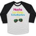 Last Day Of School Spanish Teacher Graduation T-Shirt Baseball Raglan Shirt