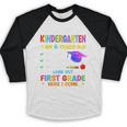 Last Days Of Kindergarten Graduation 2025 Graduate Boys Girl Baseball Raglan Shirt