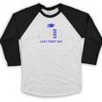 My Last First Day Senior 2023 Back To School Graduation 2023 Baseball Raglan Shirt