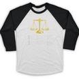 Law School Survivor Humor Law School Graduation Quote Baseball Raglan Shirt