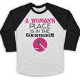 Lawyer Attorney Law School Graduation Female Women Baseball Raglan Shirt