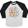 LCSW Grad Social Worker Graduation In My LCSW Era Baseball Raglan Shirt